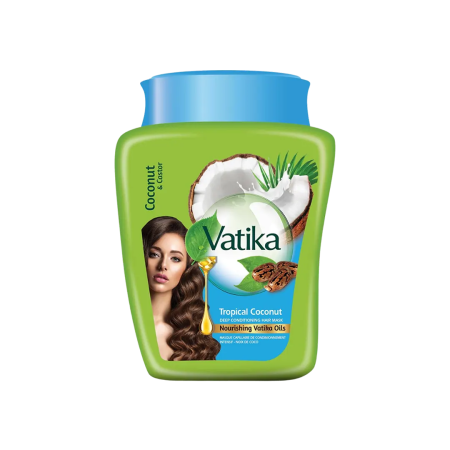 VATIKA OIL COCONUT AND CASTOR 500G