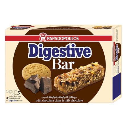 PAPADOPOULOS DIGESTIVE BAR CHOCOLATE