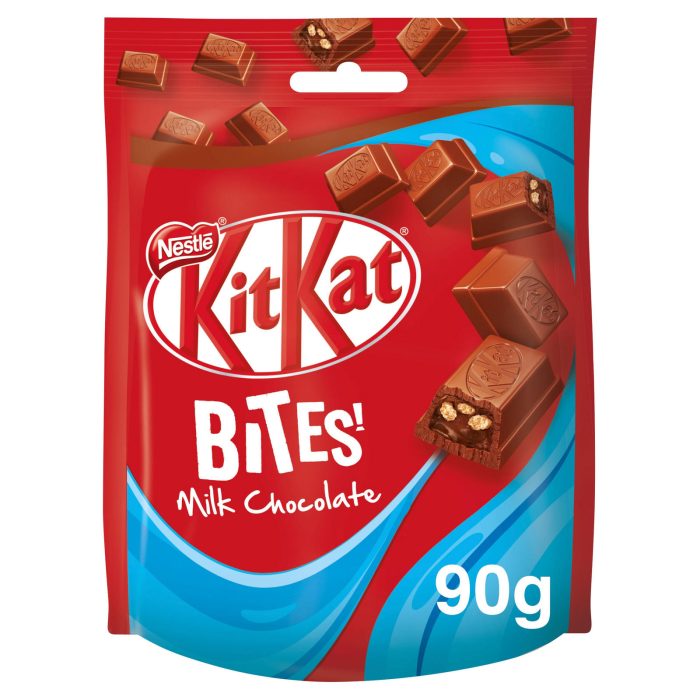 KITKAT BITES POUCH MILK CHOCOLATE 90G