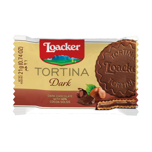 LOACKER 21G TORTINA DARK HAZELNUT