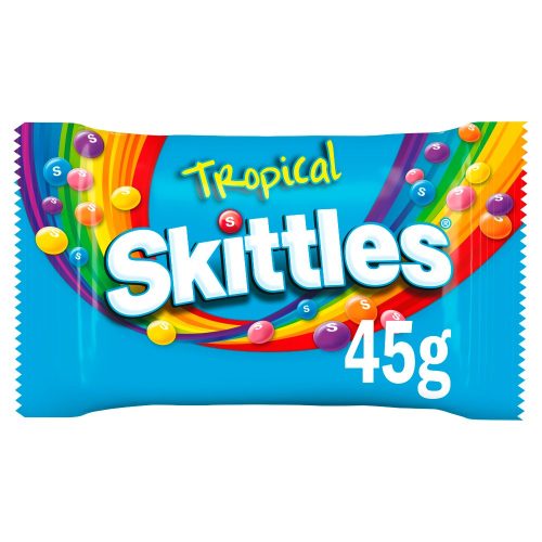 SKITTLES TROPICAL FRUITS BAG 45G