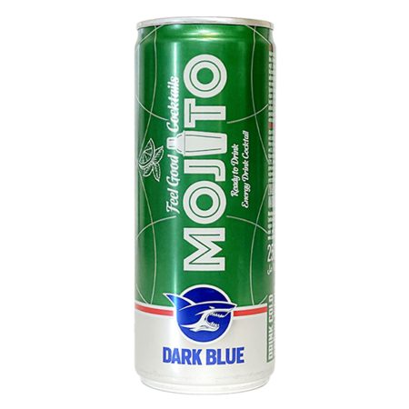 DARK BLUE COCKTAIL MOJITO 250ML