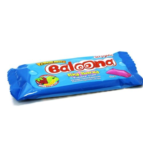 GANDOUR BALOONA BIG BANG BUBBLE GUM MIXED FRUIT 19.5G