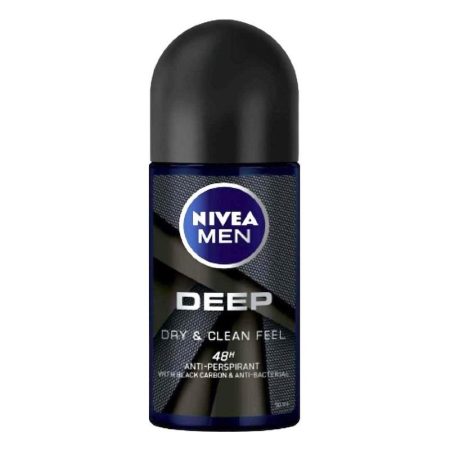 NIVEA DEEP DRY & CLEAN 48H ROLL ON FOR MEN