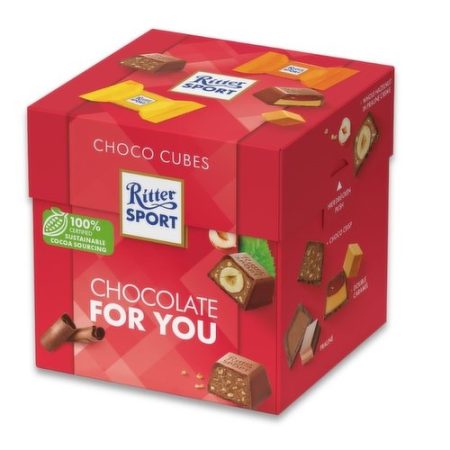 RITTER SPORT CUBES CHOCOLATE ASSORTED 352G