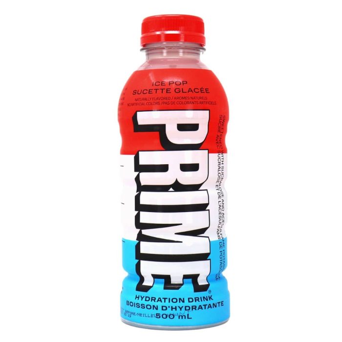 PRIME HYDRATION ICE POP DRINK 500ML