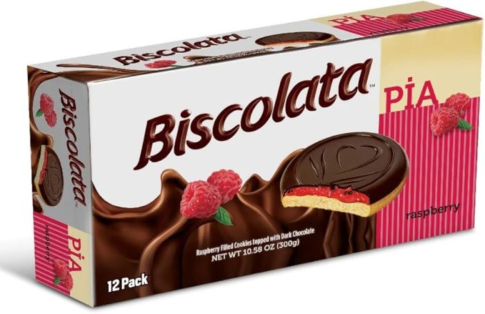 BISCOLATA PIA RASPBERRY 25G