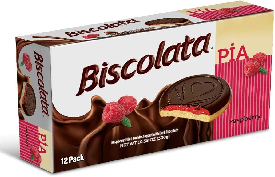 BISCOLATA PIA RASPBERRY 25G