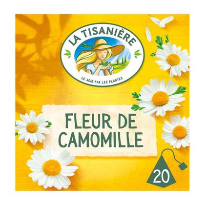 LA TISANIERE INFUSION FLEUR DE CAMOMILLE 20 SACHETS