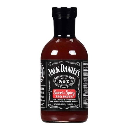 JACK DANIELS SAUCE BBQ SPICY 553G