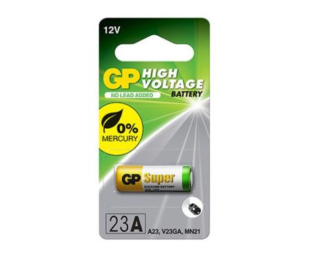 GP ALKALINE HIGH VOLTAGE 23A 12V