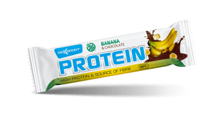 MAXSPORT PROTEIN BAR BANANA & CHOCOLATE 60G