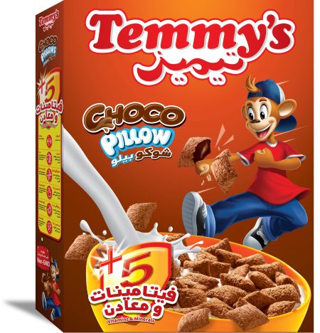 TEMMY CORN FLACKES CHOCO PILLOW 320G