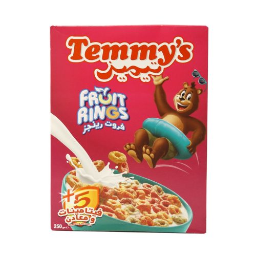 TEMMY FRUIT RINGS 250G
