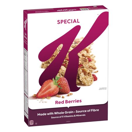 KELLOGG'S CORN FLAKES SPECIAL K RED BERRIES 325G