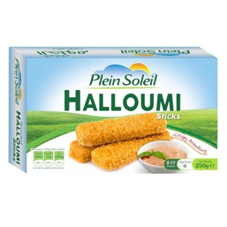 PLEIN SOLEIL HALLOUMI STICKS 250G