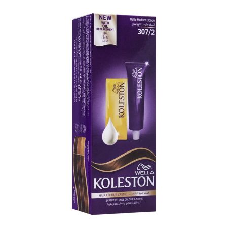 WELLA KOLESTON HAIR COLOR NATURALS MATTE MEDIUM BLONDE 307/2