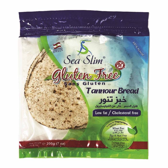 SEA SLIM GLUTEN FREE TANNOUR BREAD
