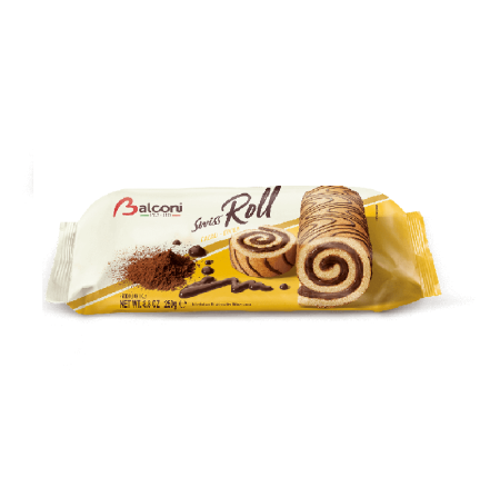 BALCONI SWISS ROLL COCOA 250G