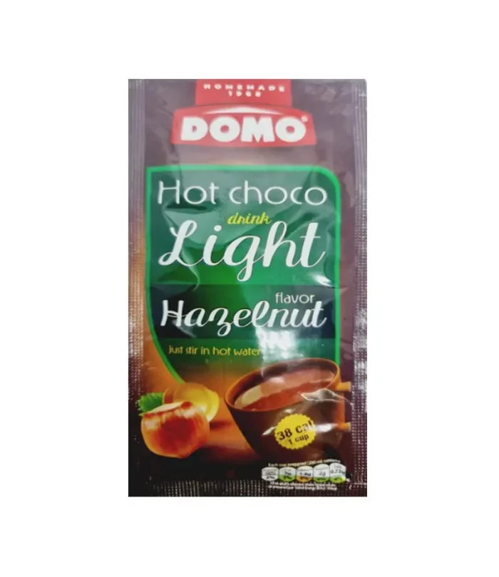 DOMO LIGHT HOT CHOCO HAZLNUT 10G