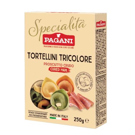 PAGANI TORTELLINI TRICOLORE 250G