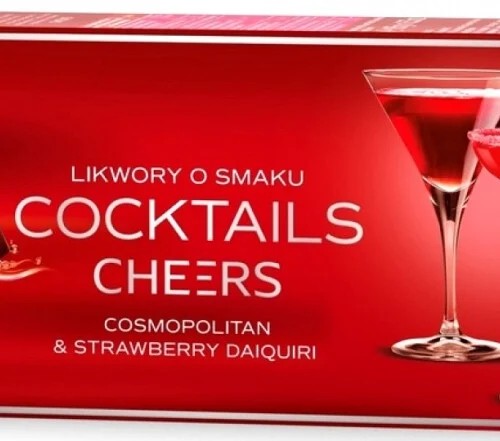 MIESZKO CHOCOLATE LIQUEUR COSMOPOLITAN & STRAWBERRY 185G