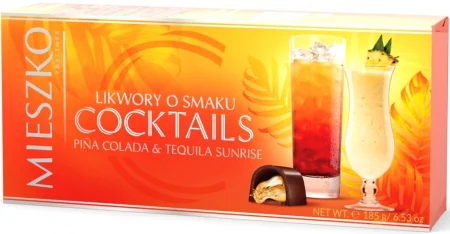 MIESZKO LIQUEUR PINACOLADA & TEQUILA SUNRISE 185G