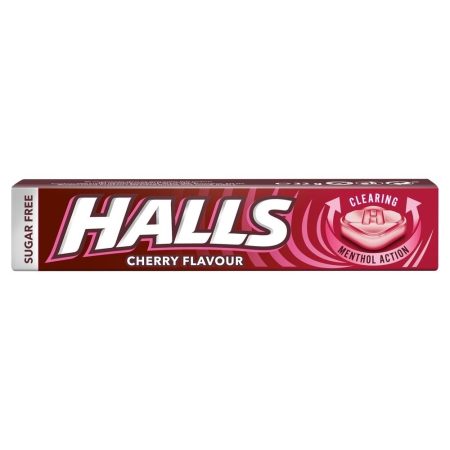 HALLS SUGAR FREE CHERRY 32G