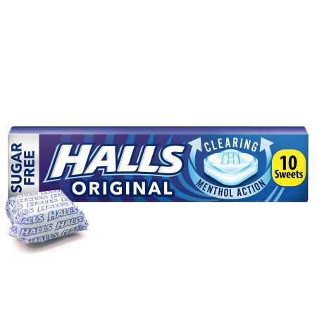 HALLS SUGAR FREE ORIGINAL 32G