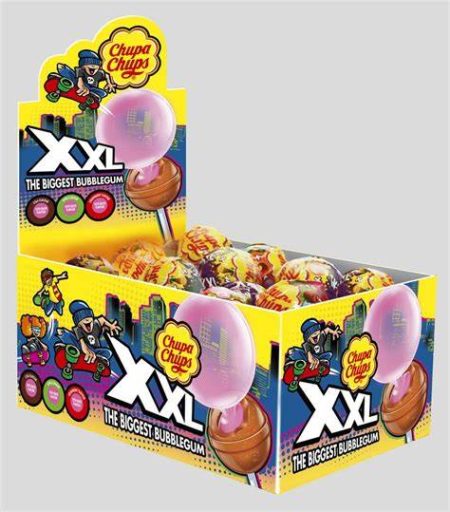 CHUPA CHUPS XXL THE BIGGEST BUBBLE GUM