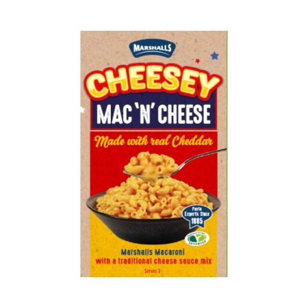 MARSHALLS CHEESY MAC N CHEESE MACARONI 180G