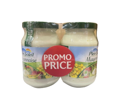PLEIN SOLEIL MAYONNAISE LIGHT 250ML X2