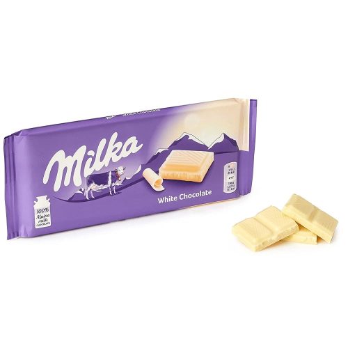 MILKA WHITE CHOCOLATE 100G