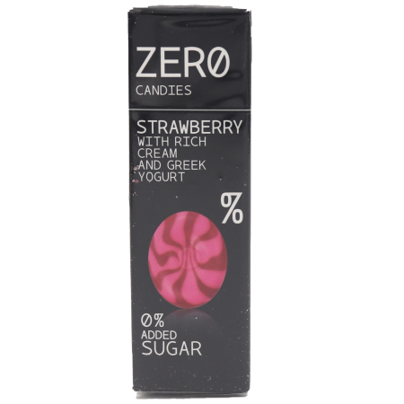 ZERO STRAWBERRY CANDY SUGAR FREE X2 -25%