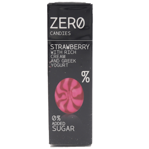 ZERO STRAWBERRY CANDY SUGAR FREE X2 -25%