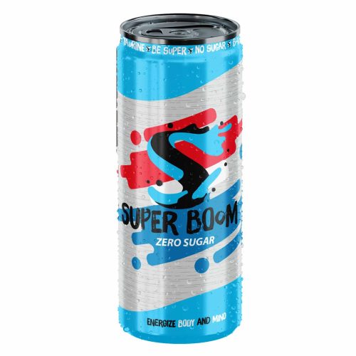 SUPER BOOM SUGAR FREE ENERGY DRINK 250ML