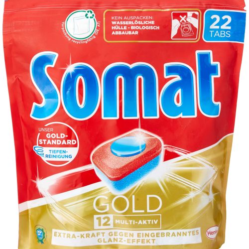 SOMAT GOLD AUTOMATIC DISHWASHING TABLETS 22TABS (-30%)