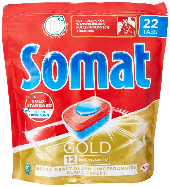 SOMAT GOLD AUTOMATIC DISHWASHING TABLETS 22TABS (-30%)