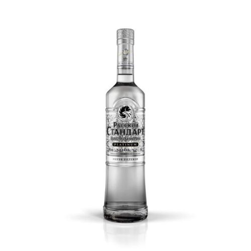 RUSSIAN STANDARD VODKA SILVER PLATINUM 70CL