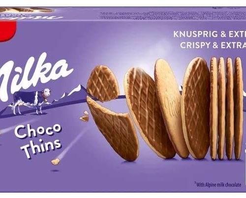 MILKA CHOCO THINS WAFERS 126G