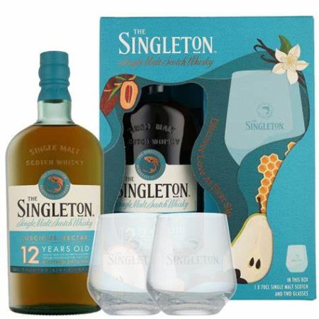 THE SINGLETON 12 YEARS AGO 70CL + 2 GLASSES