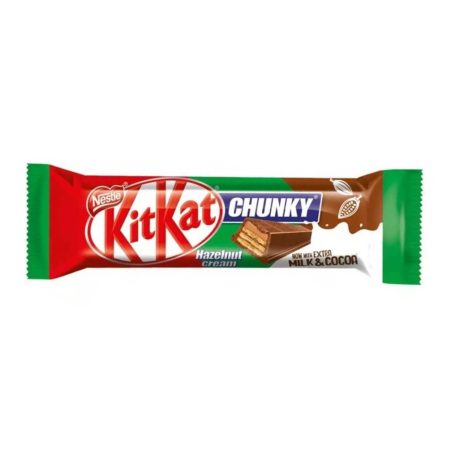KITKAT CHOCOLATE CHUNKY HAZELNUT 42G