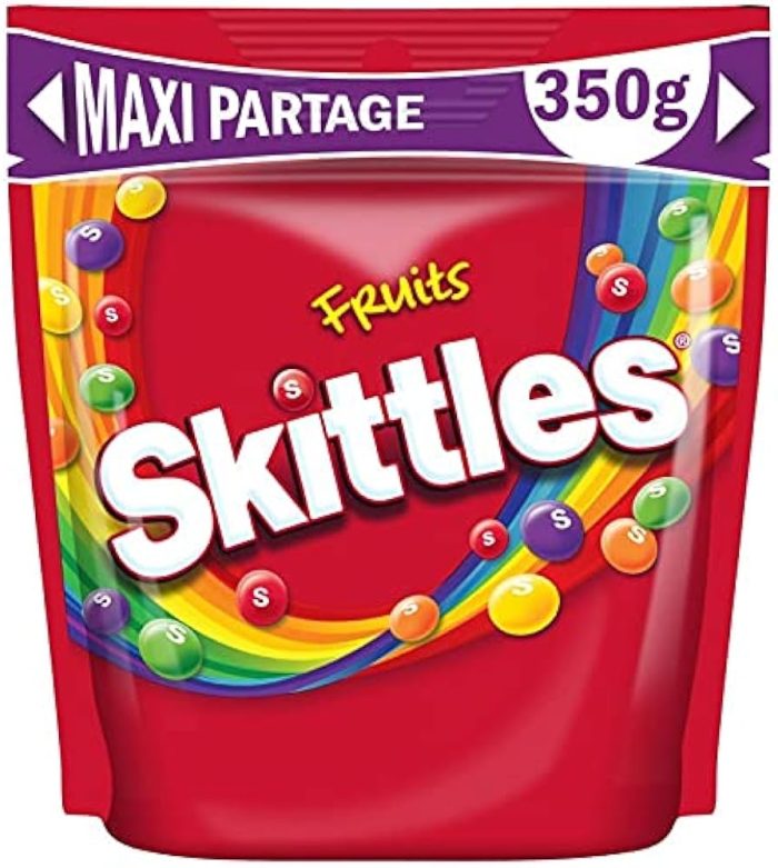 SKITTLES BONBONS FRUITS 350G