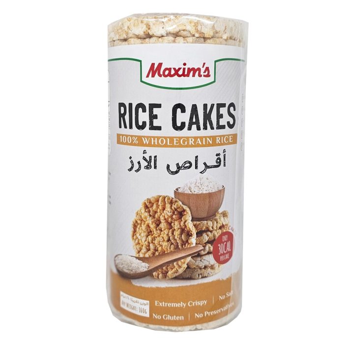 MAXIM'S RICE CAKE WHOLE GRAIN RICE