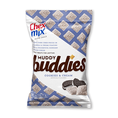 CHEX MIX MUDDY BUDDIES COOKIES & CREAM