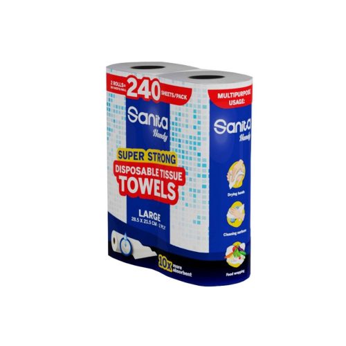 SANITA HANDY LARGE TOWELS 240 SHEETS
