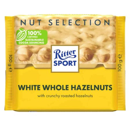 RITTER SPORT BISCUIT + WHITE HAZELNUTS