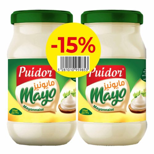 PUIDOR MAYONNAISE 235ML X2 -15%