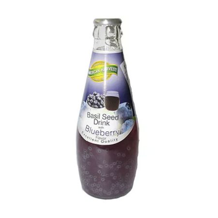 AMERICAN HARVEST BASIL SEED JUICE BLUEBERRY 290ML