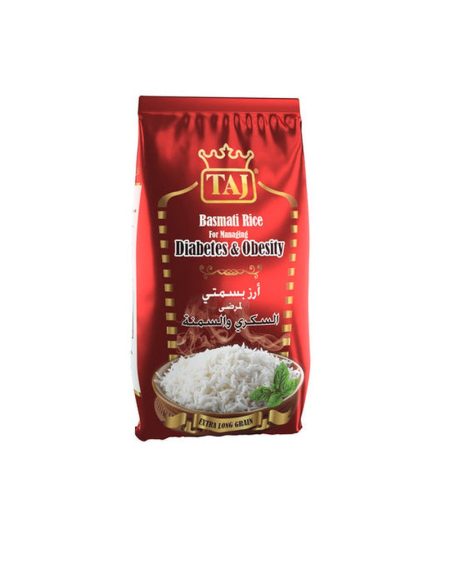 TAJ DIABETES&OBESITY BASMATI RICE 908G